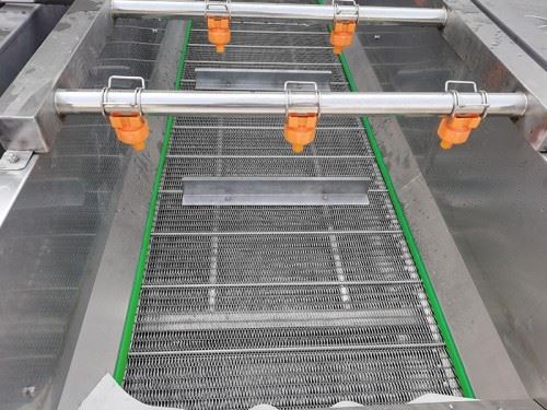 Potato Chips Washing Frying Blanching Machine