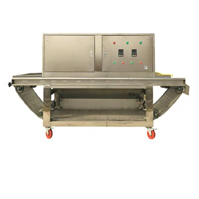 Велика ланцюгова машина для чищення цибулі